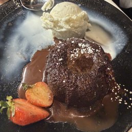 Chocolate molten cake Chocolate molten cake