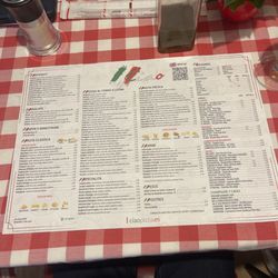 Ciao Italia - Ciao Menu