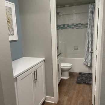 JMM Construction & Remodeling - Bathroom & Linen Cabinet Before remodel - General Contractors Near Me - San Diego, California JMM Construction & Remodeling - Bathroom & Linen Cabinet Before remodel - General Contractors Near Me - San Diego, California