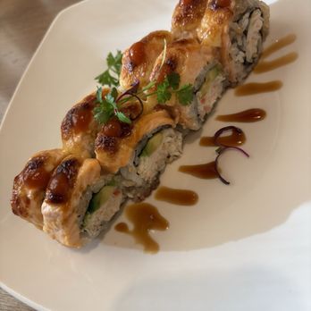 Kaito Sushi - Baked Salmon Roll - Sushi Bars Near Me - Las Vegas, Nevada Kaito Sushi - Baked Salmon Roll - Sushi Bars Near Me - Las Vegas, Nevada