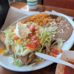 Flautas at our fave Mexican restaurant!
