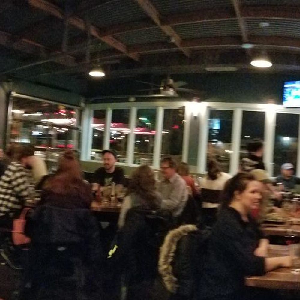 Burger Bach - Back dining room, pleasant view on Cary - Burgers Near Me - Richmond, Virginia