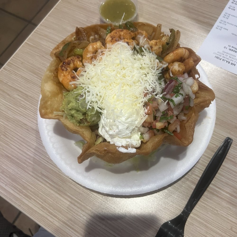 Shrimp Taco Salad Bowl Shrimp Taco Salad Bowl