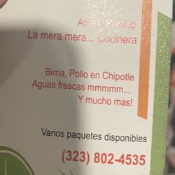 Con Chile Y Limon - Business card