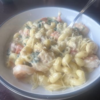 Mile Marker 158 Dockside - Seafood pasta - American Near Me - Orange Beach, Alabama Mile Marker 158 Dockside - Seafood pasta - American Near Me - Orange Beach, Alabama