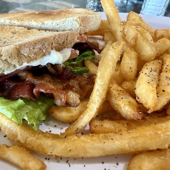 Deluxe Diner - BLT and French Fries. Delicious. - Greek Near Me - Shillington, Pennsylvania