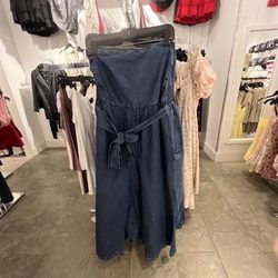 Denim jumpsuit