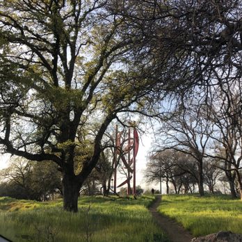 Sculpture Park - Sculpture ft trees from parking lot area - Parks Near Me - Roseville, California Sculpture Park - Sculpture ft trees from parking lot area - Parks Near Me - Roseville, California