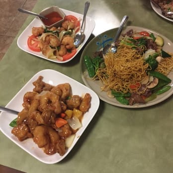 Eagle Restaurant - Salt & pepper shrimp, HK style crispy noodles, sweet & sour combo - Chinese Near Me - Salinas, California Eagle Restaurant - Salt & pepper shrimp, HK style crispy noodles, sweet & sour combo - Chinese Near Me - Salinas, California