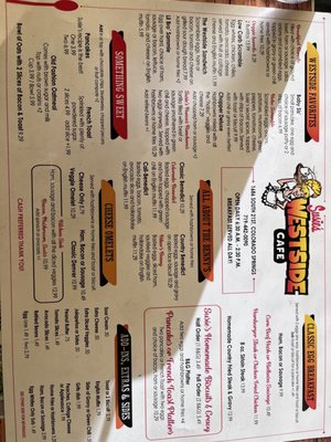 Menu photo 3 Susie's Westside Cafe Colorado Springs, CO Menu photo 3 Susie's Westside Cafe Colorado Springs, CO