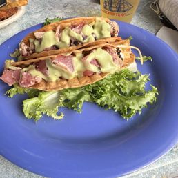 Rare Tuna Tacos