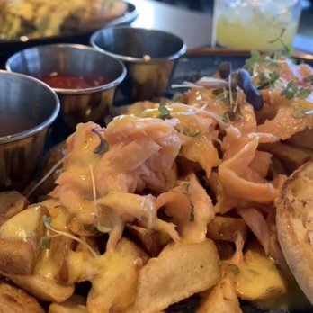 Rendition - Smoked Salmon Hash - New American Near Me - Tukwila, Washington
