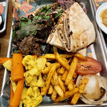 Yasmine - MESHAWI PLATTER - Lebanese Near Me - Washington, DC, District of Columbia