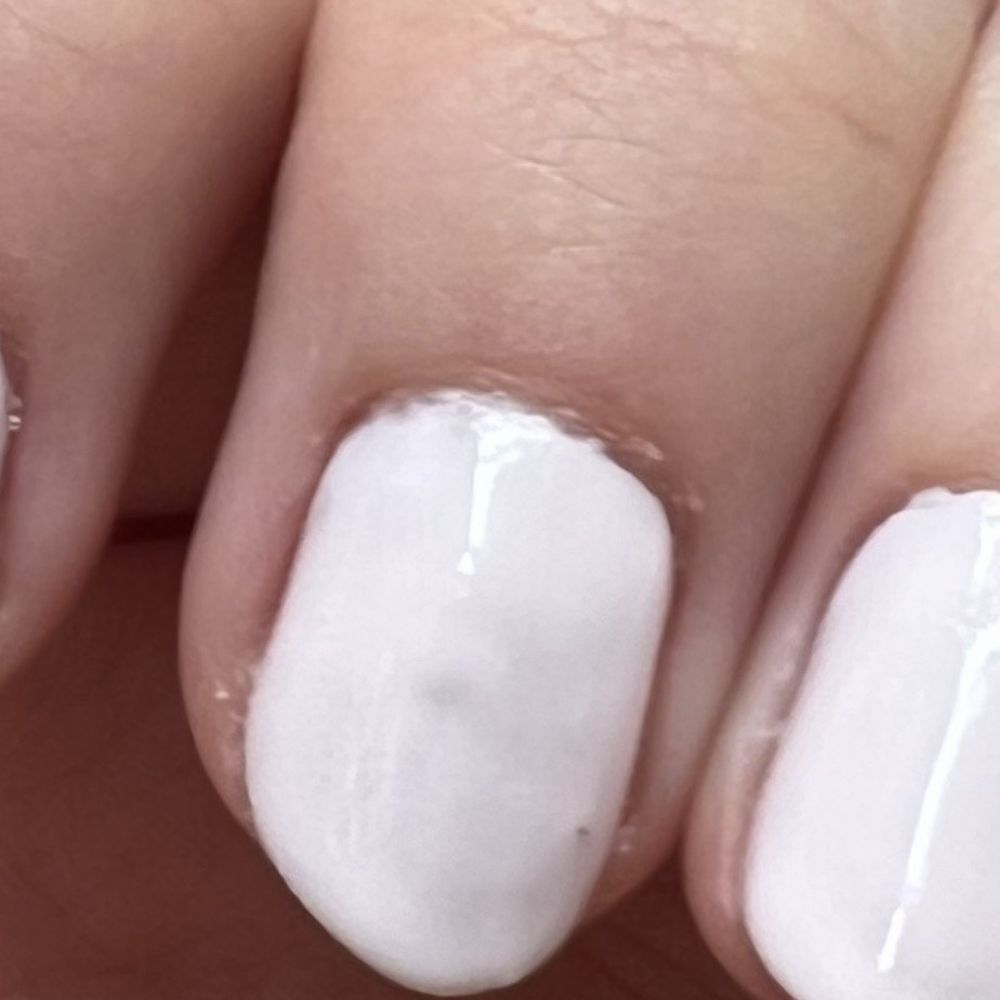 Nails Spa & Beyond - Example of poorly done nail - Nail Salons Near Me - New York, New York