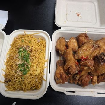 Mango Steen's - Garlic noodle and fish sauce wings - Chicken Wings Near Me - Seattle, Washington