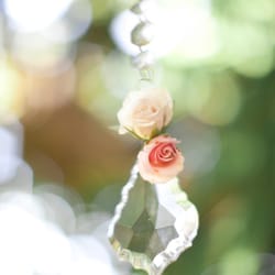 A Beautiful Day Productions - Jocelyn even added little flowers on the crystals!