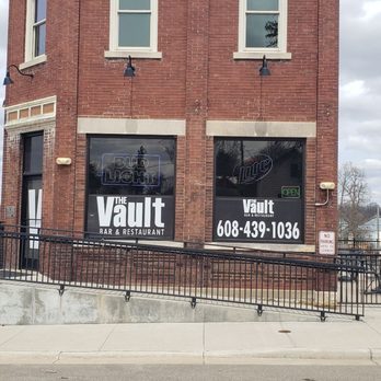 The Vault - All that out door seating on a nice day where the bar hoppers could have sat while we waited for a table - Pizza Near Me - South Wayne, Wisconsin