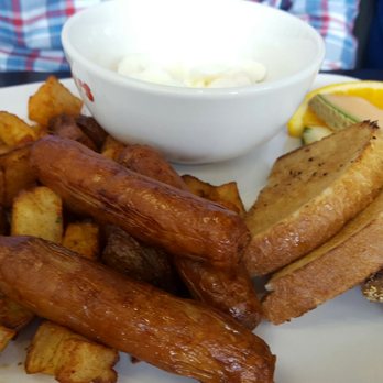 Panagio's All Day Grill - Usual Suspects Breakfast with Sausage and Poached Eggs - American Near Me - Mississauga, Ontario