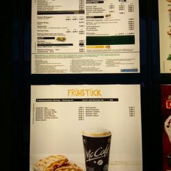McDonald's - Menu