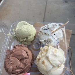 Gelato sampler Gelato sampler