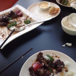 Probably the best Black Pepper beef I've had