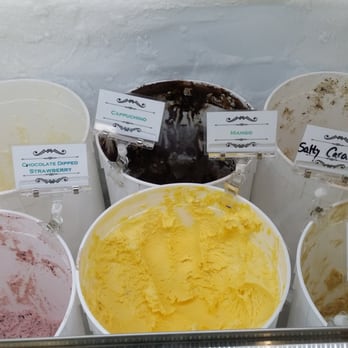 Cal Oaks III Pharmacy - Part 3 - the right side of these ice cream flavors are more for the adults - lotsa coffee flavors, lol! - Ice Cream & Frozen Yogurt Near Me - San Marino, California