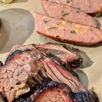 Mission BBQ - Brisket and jalapeño cheddar sausage - Barbeque Near Me - Riverdale, Utah Mission BBQ - Brisket and jalapeño cheddar sausage - Barbeque Near Me - Riverdale, Utah
