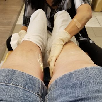 Envy Nails - Variety of scrubs/moisturizers used hot towels - Nail Salons Near Me - Firestone, Colorado