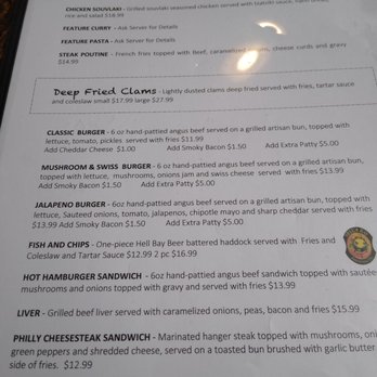 Route 3 Cellar Taproom & Grill - Menu - Pubs Near Me - Liverpool, Nova Scotia