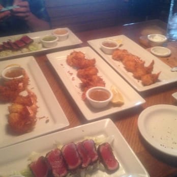 Outback Steakhouse - ahi tuna and coconut shrimp appetizers - Steakhouses Near Me - Burbank, California