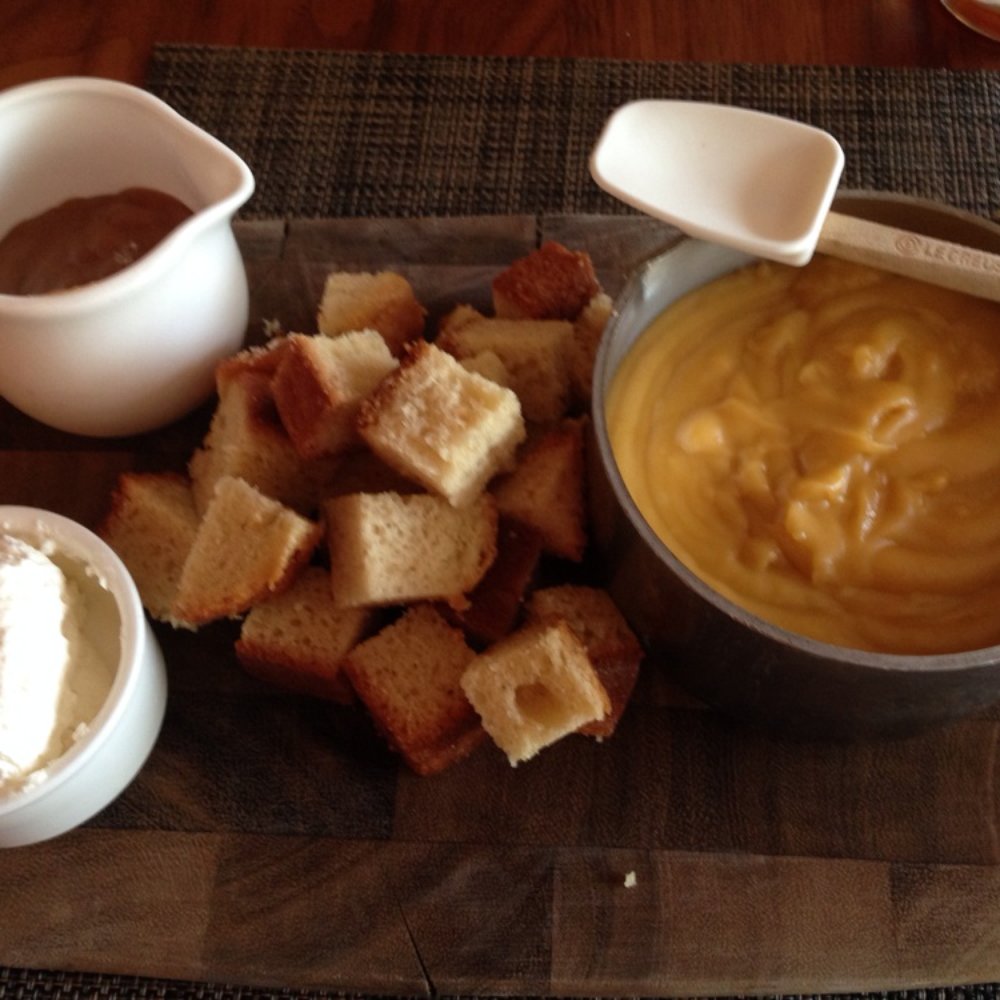 Härth - Think this butterscotch pudding is big enough?! Served warm out of the pot! - New American Near Me - McLean, Virginia Härth - Think this butterscotch pudding is big enough?! Served warm out of the pot! - New American Near Me - McLean, Virginia