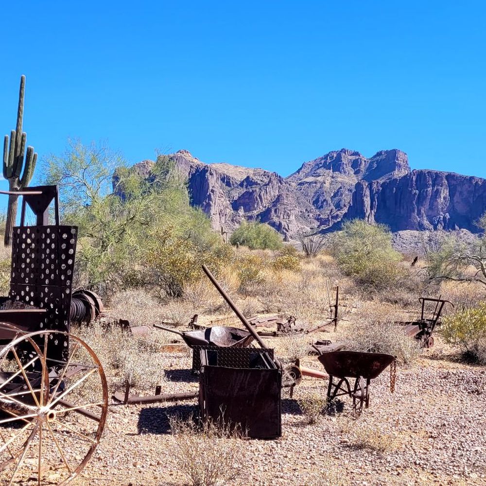 Superstition Mountain Lost Dutchman Museum - Old mine equipment - Museums Near Me - Apache Junction, Arizona Superstition Mountain Lost Dutchman Museum - Old mine equipment - Museums Near Me - Apache Junction, Arizona
