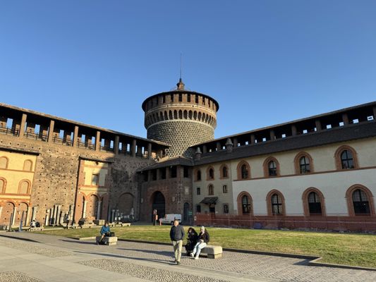 Sforzesco Castle by null