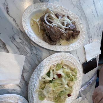 Dolan's Uyghur Cuisine - Boiled Lamb Fried Cabbage - Turkish Near Me - Rowland Heights, California