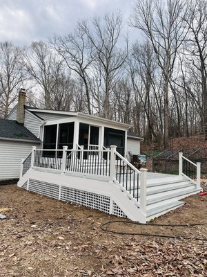 Deck & Staircases - Transform your exterior stairs & deck. Call us for a consultation!