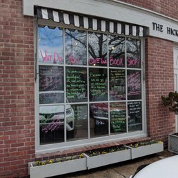 Independent Bookstore Day in April. The store asked customers to write what they live about the bookstore on their windows. Independent Bookstore Day in April. The store asked customers to write what they live about the bookstore on their windows.