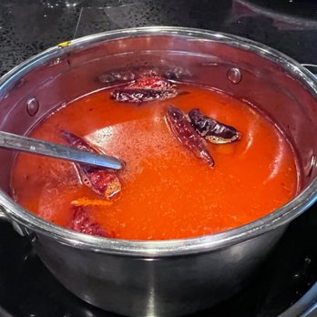Chong Qing Hot Pot - Spicy Bone Marrow Broth - Hot Pot Near Me - Honolulu, Hawaii