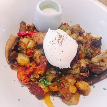 The Breakfast Club - Chorizo Hash - American Near Me - London, XGL The Breakfast Club - Chorizo Hash - American Near Me - London, XGL