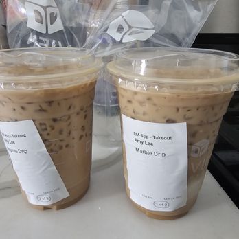 Da Vien Coffee - Marble drip - Coffee & Tea Near Me - Rosemead, California