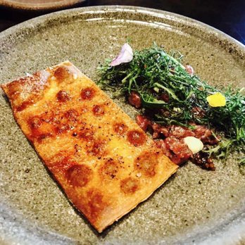 Table X - Lamb tartar - New American Near Me - Salt Lake City, Utah