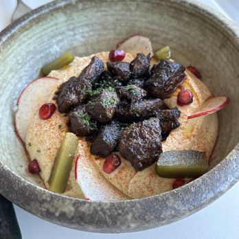 Terravita - Lebanese Lamb Hummus - New American Near Me - Edgewater, New Jersey