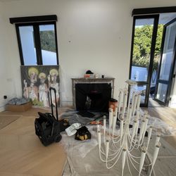 Chimney Sweep Masters - Sweeping a chimney in West Hollywood
Dust and creosote/ soot control