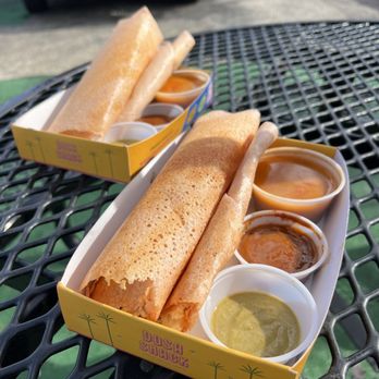 Dosa Shack - The Classic Dosa Peppy Paneer Dosa  @littlebitesatx on IG - Indian Near Me - Austin, Texas