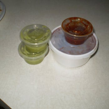 Mexico's Deli - the big bowl is the beans that came with the order of tacos, the rest were provided to me as dressing - Mexican Near Me - Houston, Texas Mexico's Deli - the big bowl is the beans that came with the order of tacos, the rest were provided to me as dressing - Mexican Near Me - Houston, Texas