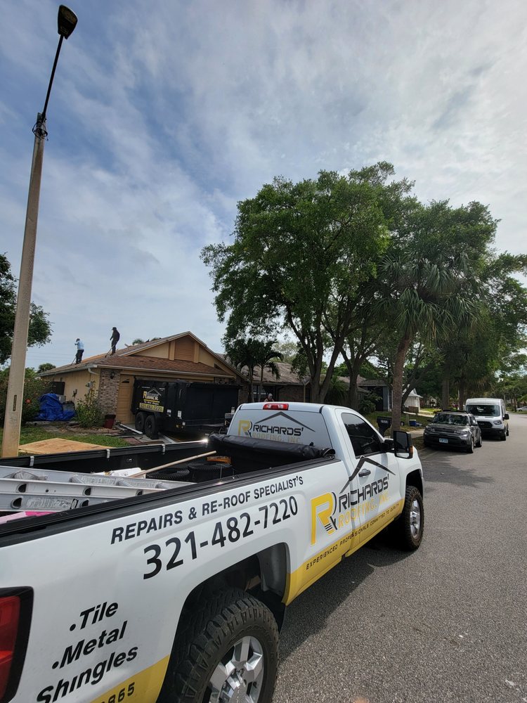 Slide of Richards' Roofing