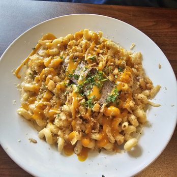 The Boxcar - TX Brisket Mac - Waffles Near Me - Sunbury, Pennsylvania The Boxcar - TX Brisket Mac - Waffles Near Me - Sunbury, Pennsylvania
