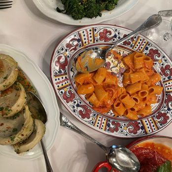 Carbone - spicy rigatoni, artichokes, broccolini - Italian Near Me - New York, New York
