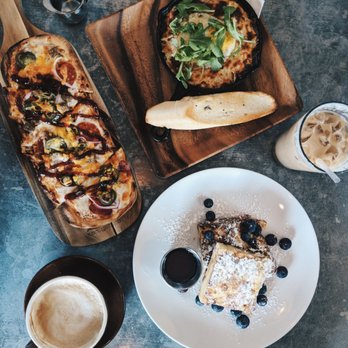 Around the Corner - Texans pizza, Shepard breakfast and french toast - Breakfast & Brunch Near Me - Houston, Texas