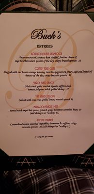 Menu photo 5 Buck's Restaurant & Bar Louisville, KY Menu photo 5 Buck's Restaurant & Bar Louisville, KY