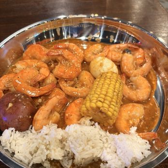 Hot Crab - 1lb M2. Shrimp (No Head) (1Lb) rice, S2. Potato (2) S4. Boiled Egg (1) LOVE LOVE LOVE - Seafood Near Me - Richardson, Texas